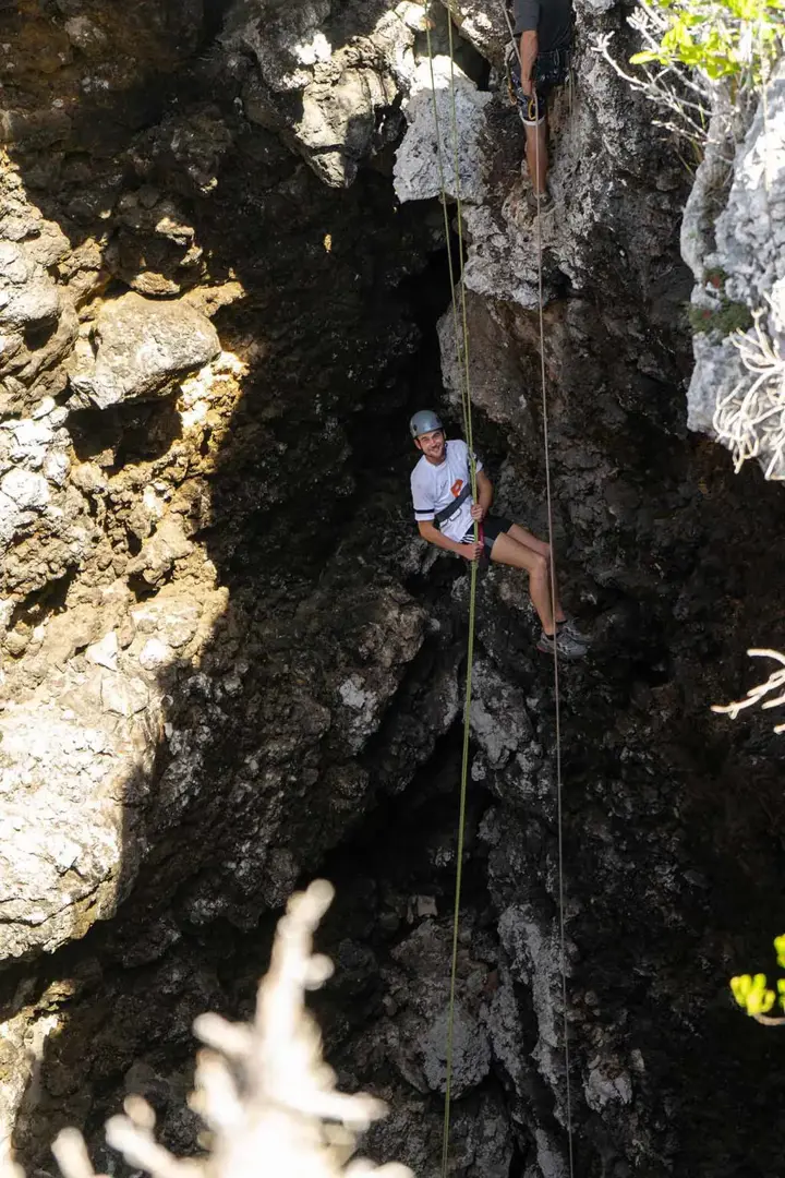 Via Ferrata + Rapel | Rock Climbing Curacao