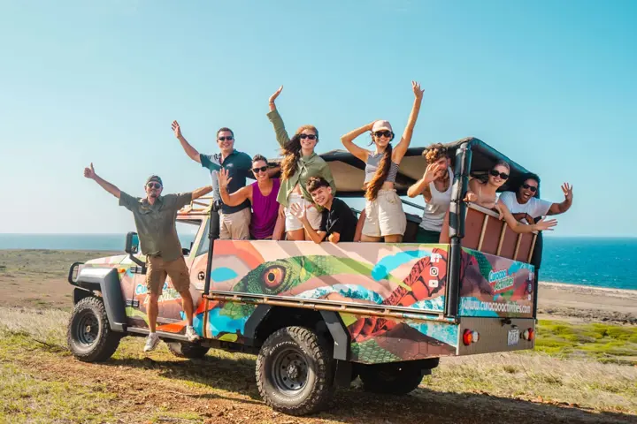 curacao activities jeep west tour
