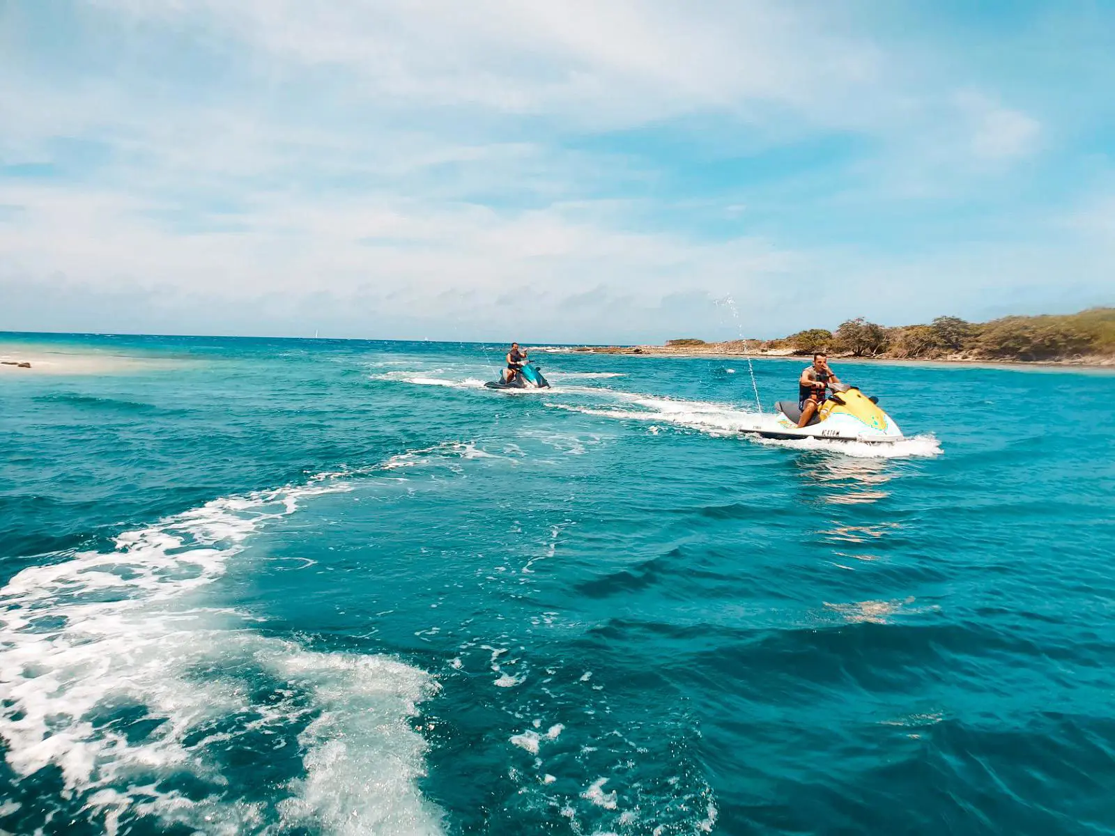 Jet Skiing in Curacao