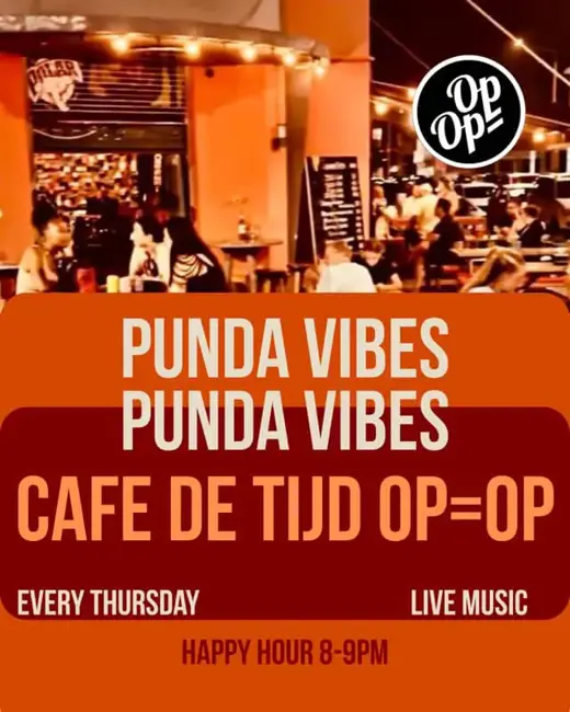 Punda vibes - café de tijd op=op 