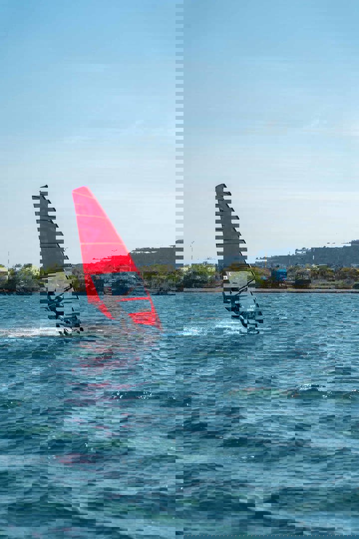 Aula em Grupo de Windsurf | SUP Curacao